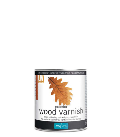 Polyvine - Exterior Wood Varnish - Satin - 500ml