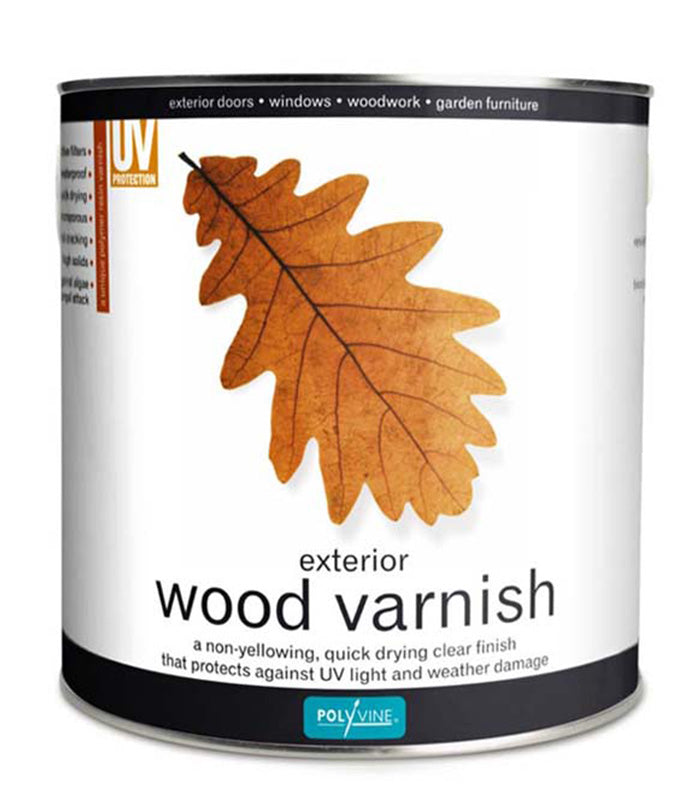 Polyvine - Exterior Wood Varnish - Dead Flat - 4 Litre