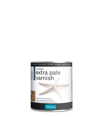 Polyvine - Extra Pale Varnish - Dead Flat - 500ML
