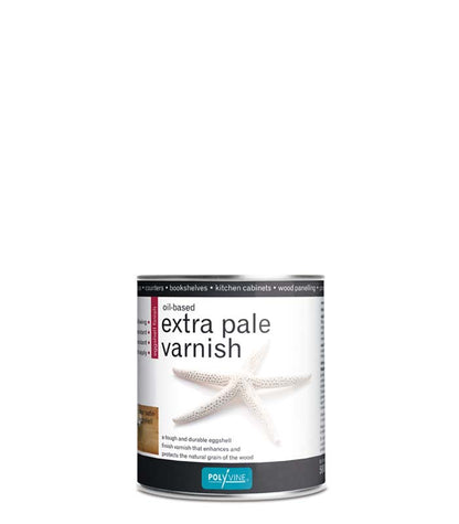 Polyvine - Extra Pale Varnish - Eggshell - 500ML