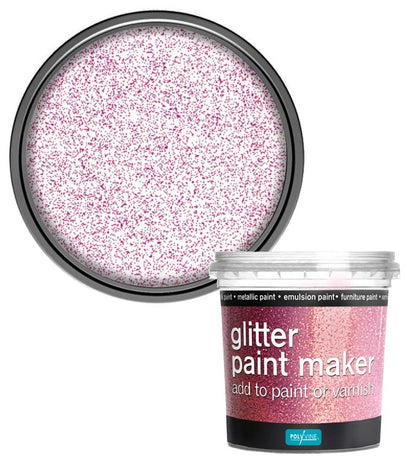 Polyvine - Glitter Paint Maker - Pink - 75g for 2.5 Litre