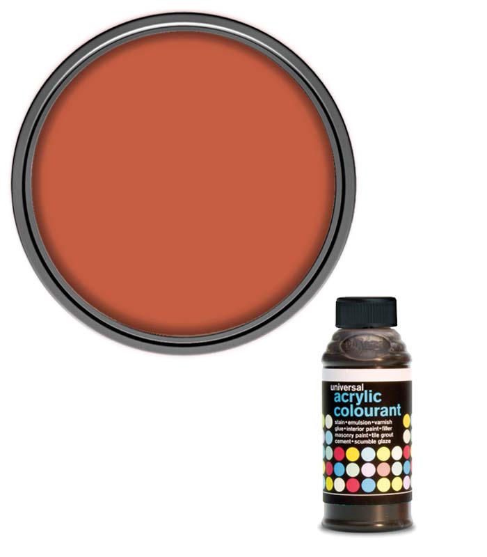 Polyvine - Universal Acrylic Colourant - 50 GRAMS - BURNT SIENNA