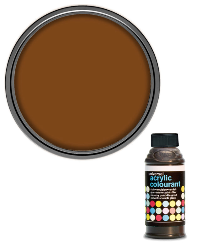 Polyvine - Universal Acrylic Colourant - 50 GRAMS - BURNT UMBER
