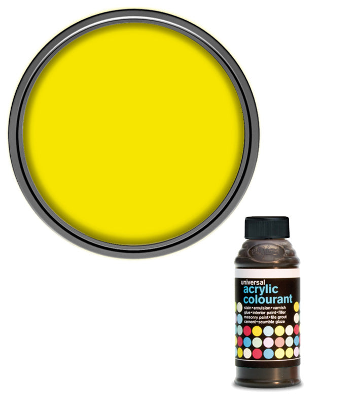 Polyvine - Universal Acrylic Colourant - 50 GRAMS - YELLOW