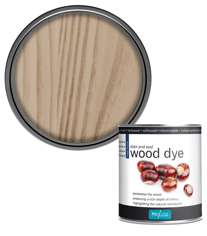 Polyvine - Wood Dye Colour - Meduim Oak - 500ml