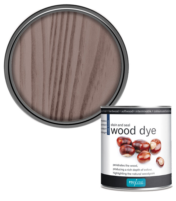 Polyvine - Wood Dye Colour - Walnut - 500ml