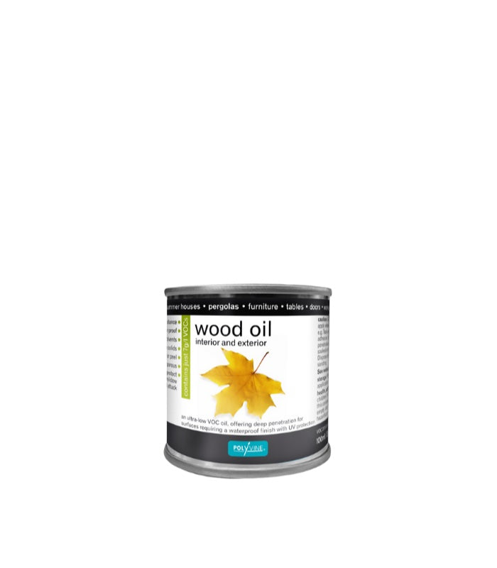 Polyvine Wood Oil - Interior and Exterior - 100ml