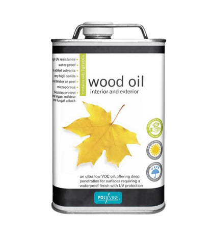 Polyvine Wood Oil - Interior and Exterior - 2.5L