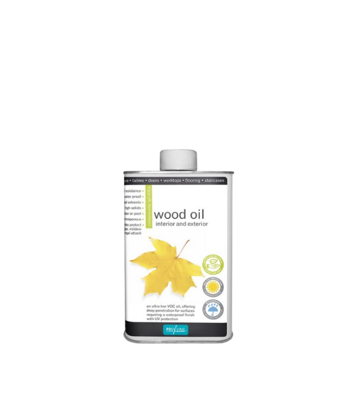 Polyvine - Wood Oil - Interior and Exterior - 500ml