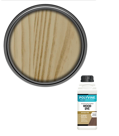 Polyvine - Wood Dye Colour - Antique Pine - 100ml