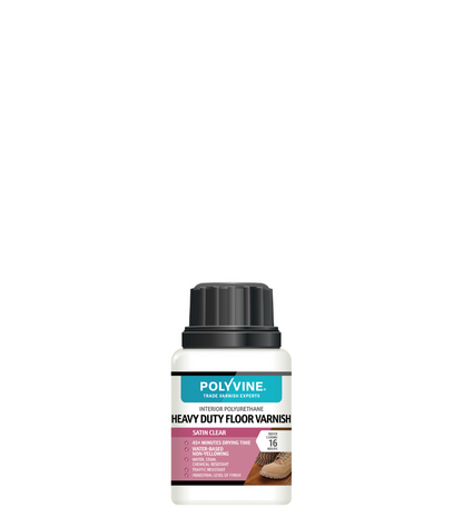 Polyvine - Heavy Duty Floor Varnish - Satin - 100ml