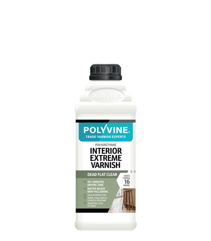 Polyvine - Interior Extreme Varnish - Dead Flat - 2L