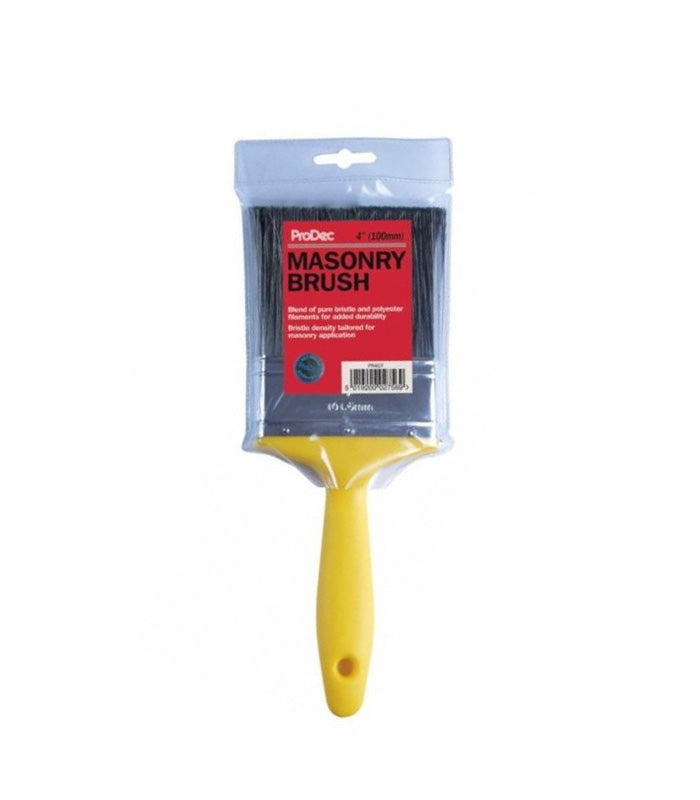 ProDec Masonry Flat Paint Brush - 4 Inch