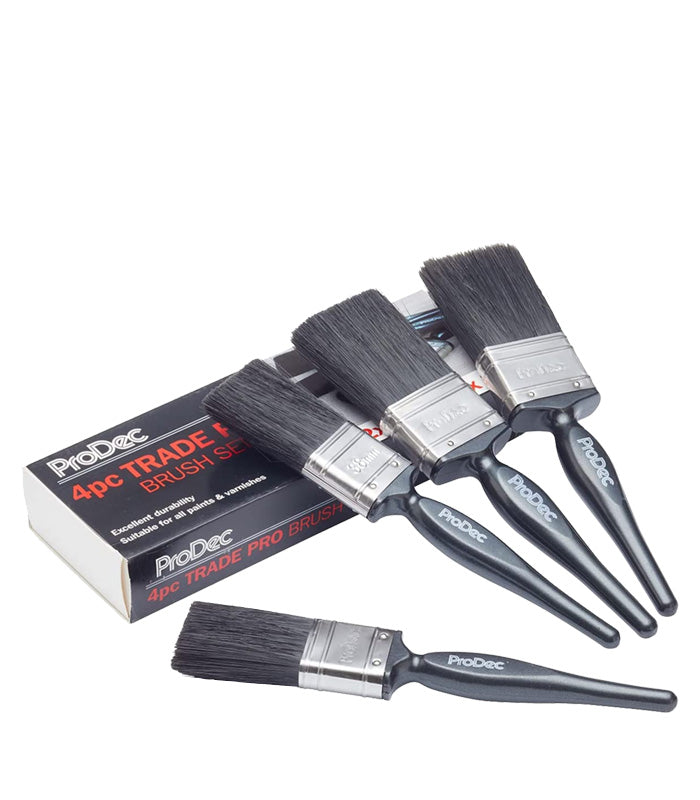 ProDec Trade Pro Mixed Bristle 4 Brush Set
