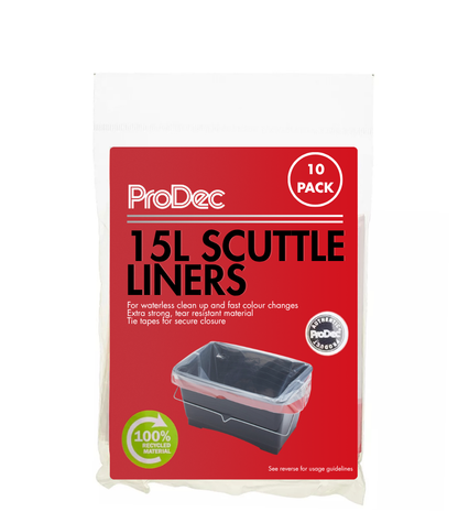 ProDec 15L Paint Scuttle Liners - 10 Pack