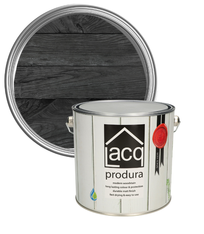 Lacq Produra Superior Wood Protector - Black - 1 Litre