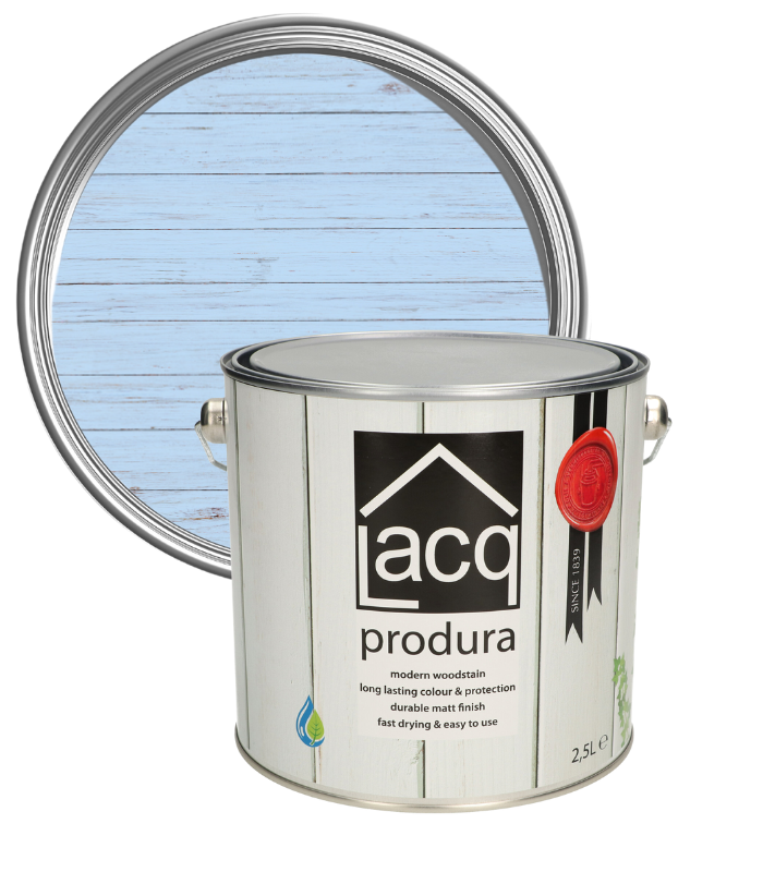 Lacq Produra Superior Wood Protector - Blue Clay - 2.5 Litre