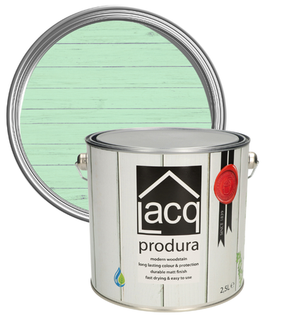 Lacq Produra Superior Wood Protector - Green Clay - 2.5 Litre