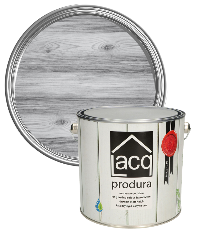 Lacq Produra Superior Wood Protector - Old Grey - 1 Litre