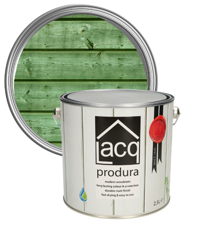 Lacq Produra Superior Wood Protector - Olive - 2.5 Litre