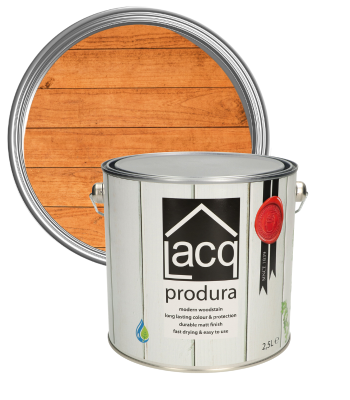 Lacq Produra Superior Wood Protector - Teak - 2.5 Litre