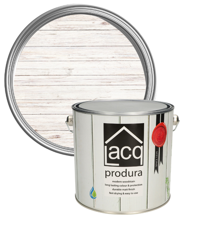 Lacq Produra Superior Wood Protector - White - 1 Litre