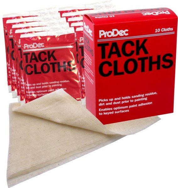 ProDec Tack Cloths - 10 Pack