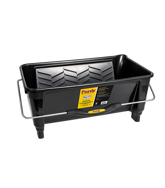 Purdy Dual Paint Roll Off Bucket Scuttle Spray Tub - 19 Litre Up To 18" Rollers