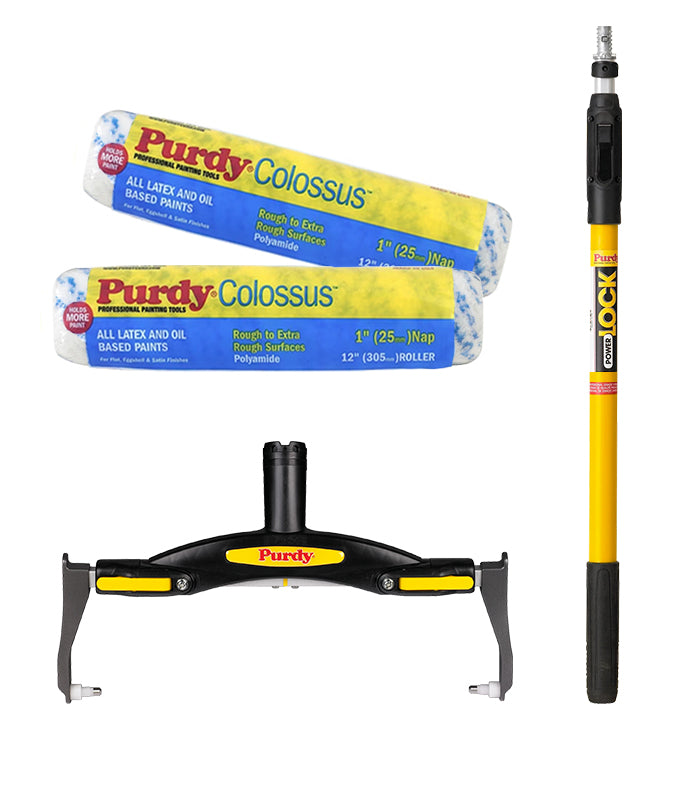 Purdy Colossus 4 Pieces Roller System Kit - 12 Inch