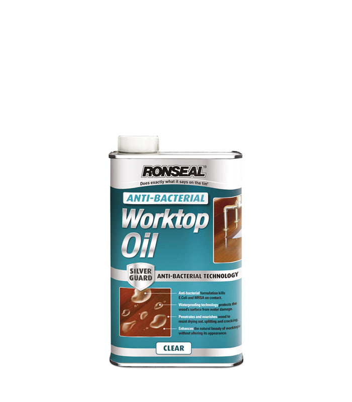 Ronseal Anti Bacterial Worktop Oil - 500ml