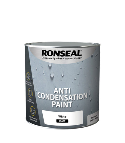 Ronseal Anti Condensation Paint - White - 2.5L