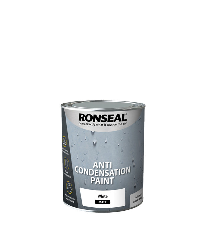 Ronseal Anti Condensation Paint - White - 750ml