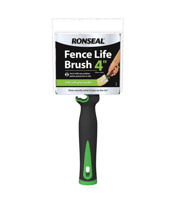Ronseal Fence Life Timber Care Brush - 4 Inch