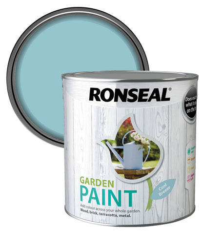 Ronseal Garden Paint - Cool Breeze - 2.5 Litre