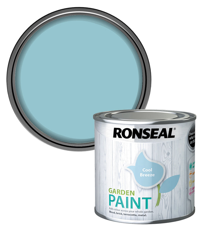 Ronseal Garden Paint - Cool Breeze - 250ml