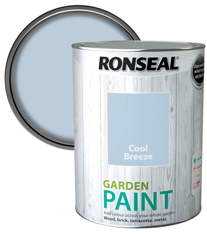 Ronseal Garden Paint - Cool Breeze - 5 Litre