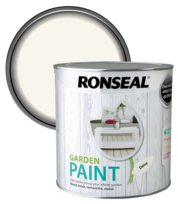 Ronseal Garden Paint - Daisy - 2.5 Litre