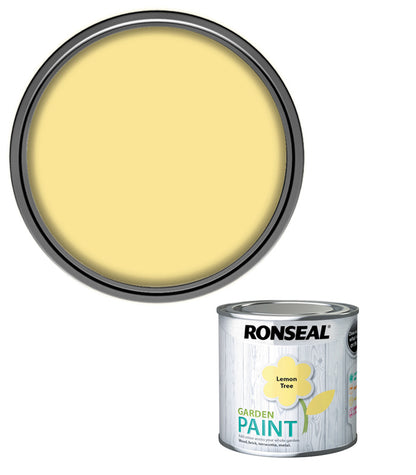 Ronseal Garden Paint - Lemon Tree - 250ml