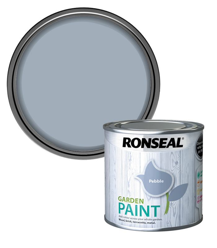 Ronseal Garden Paint - Pebble - 250ml