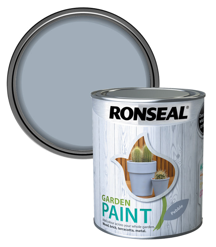 Ronseal Garden Paint - Pebble - 750ml