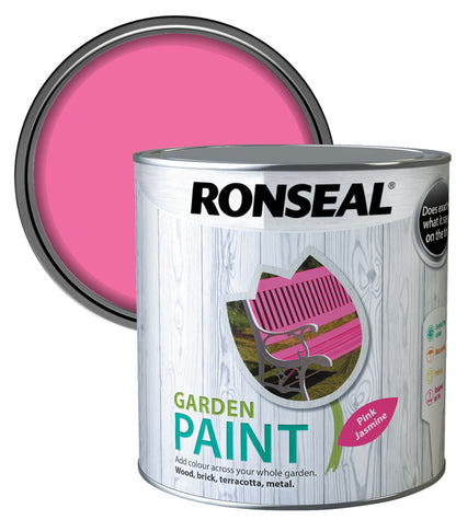 Ronseal Garden Paint - Pink Jasmine - 2.5 Litre