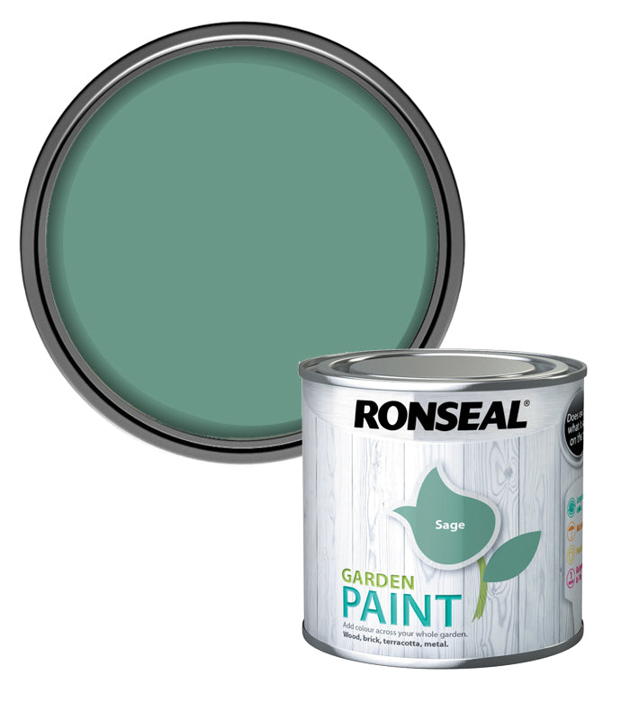 Ronseal Garden Paint - Sage - 250ml