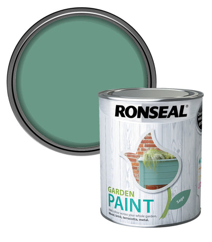 Ronseal Garden Paint - Sage - 750ml