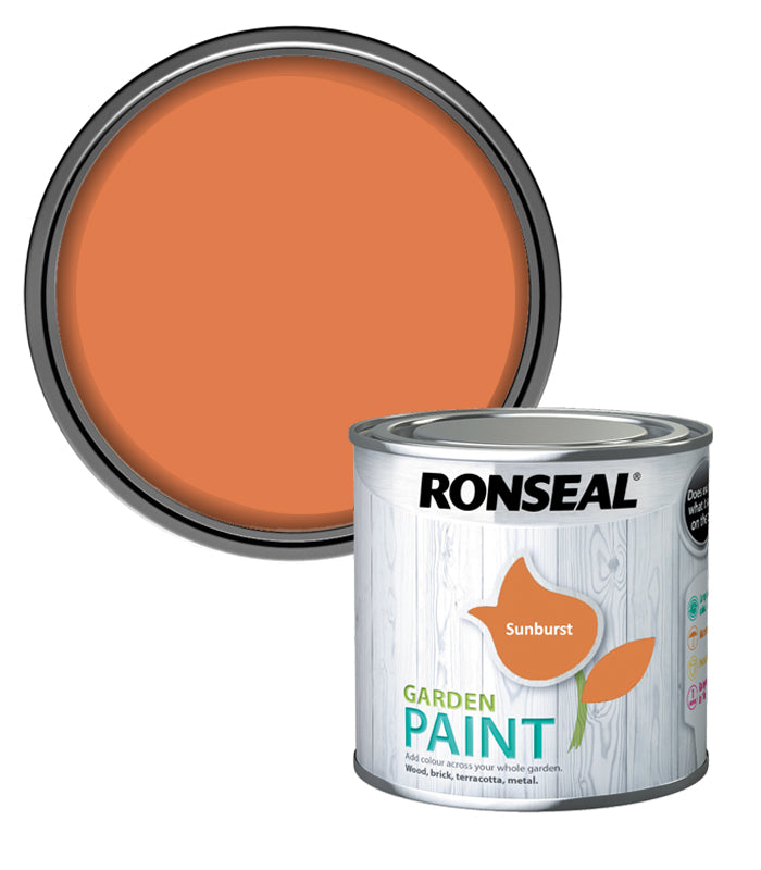 Ronseal Garden Paint - Sunburst - 250ml