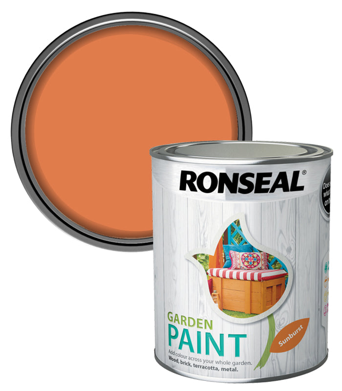 Ronseal Garden Paint - Sunburst - 750ml