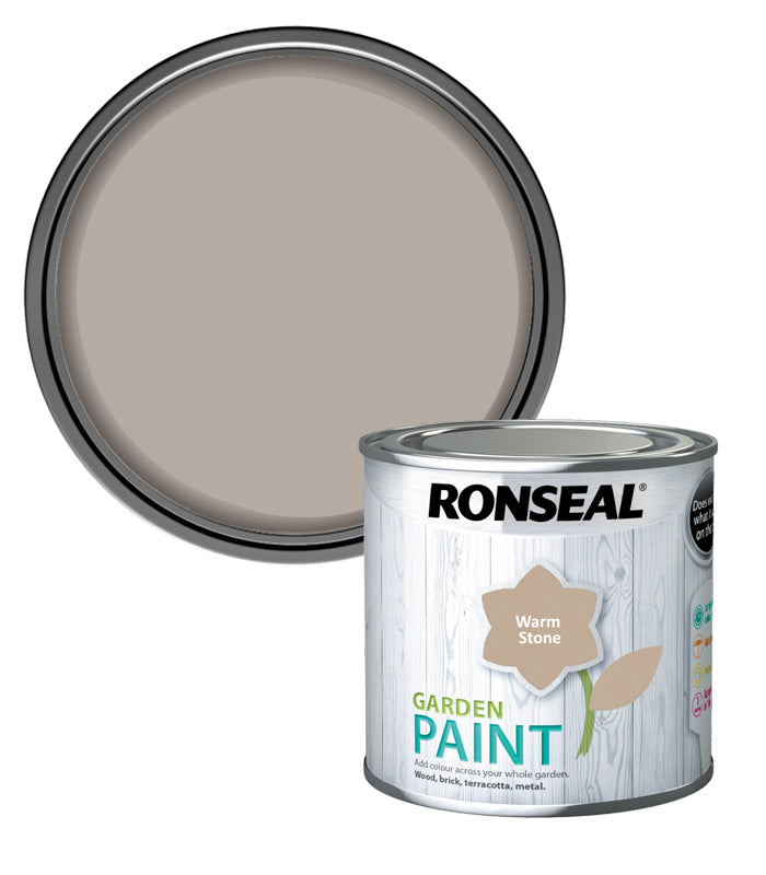 Ronseal Garden Paint - Warm Stone - 250ml