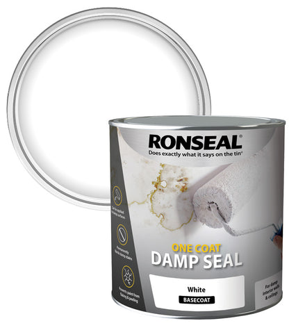 Ronseal One Coat Damp Seal - 2.5L