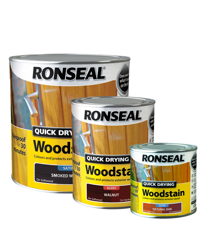 Ronseal Quick Drying Exterior Woodstain