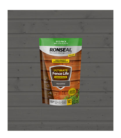 Ronseal Ultimate Fence Life Concentrate - 950ml - Charcoal Grey