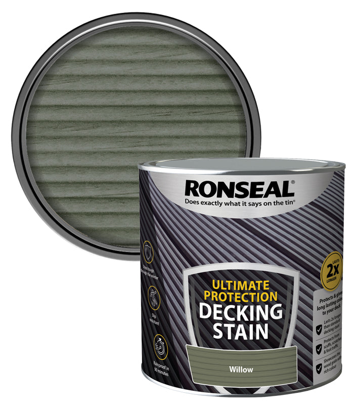 Ronseal Ultimate Decking Stain - 2.5L - Willow